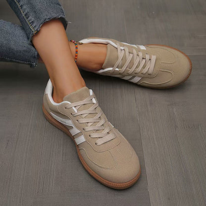 Orthopädische Sneaker Damen aus Wildleder – Wide-Fit-Schuhe, Detailansicht
