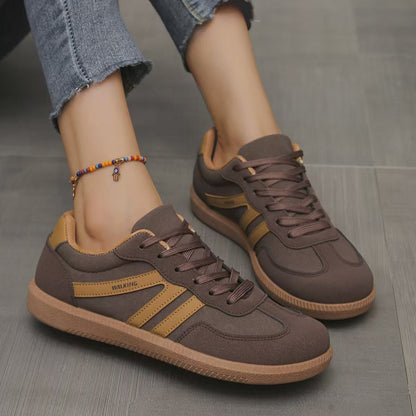 Orthopädische Sneaker Damen aus Wildleder – Wide-Fit-Schuhe, Detailansicht
