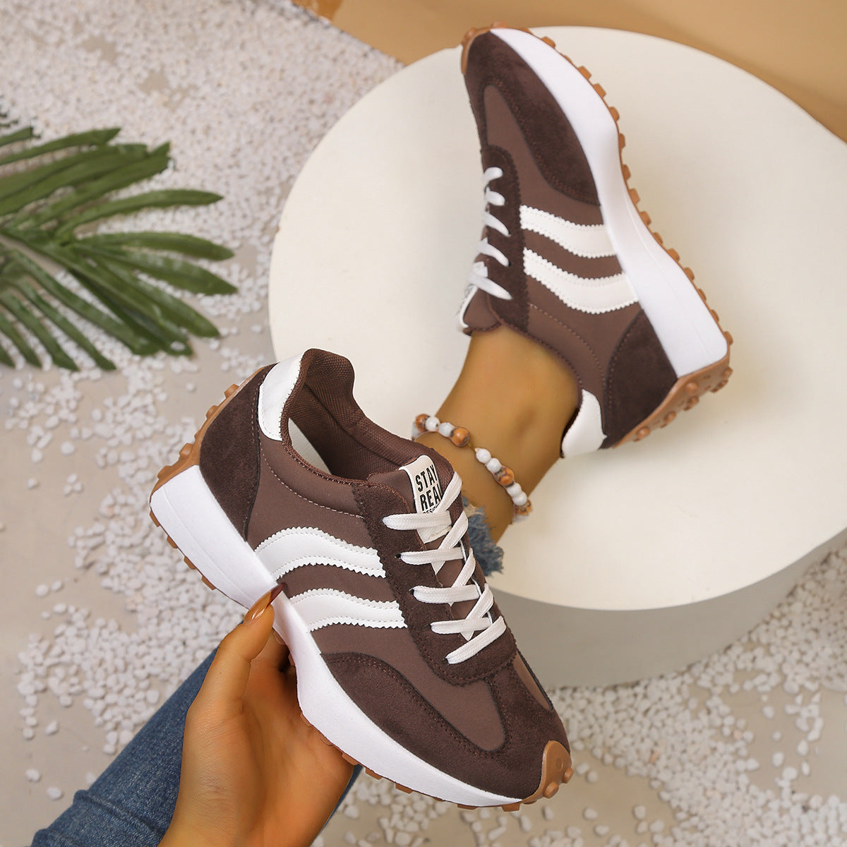 Orthopädische Textil-Sneaker – Leichte, bequeme Sneaker mit Dämpfung