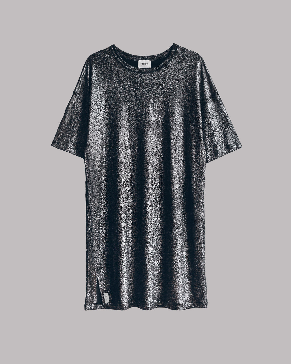 Damen Leinenkleid glitzernd – elegantes Sommerkleid