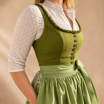 Damen Oktoberfestkleid klassisch mit Schleife – Trachtenkleid