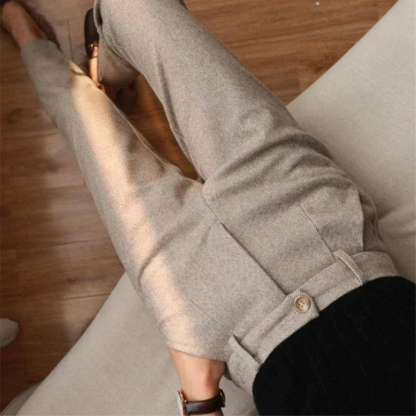 Damen Wollhose warm – elegante Winterhose