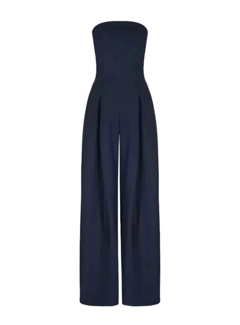 Eleganter trägerloser Overall Damen