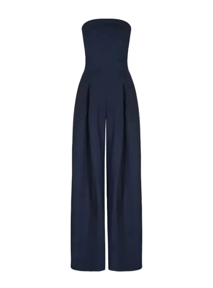 Eleganter trägerloser Overall Damen