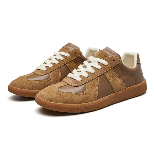 Schnürsneaker Herren aus Kunstleder