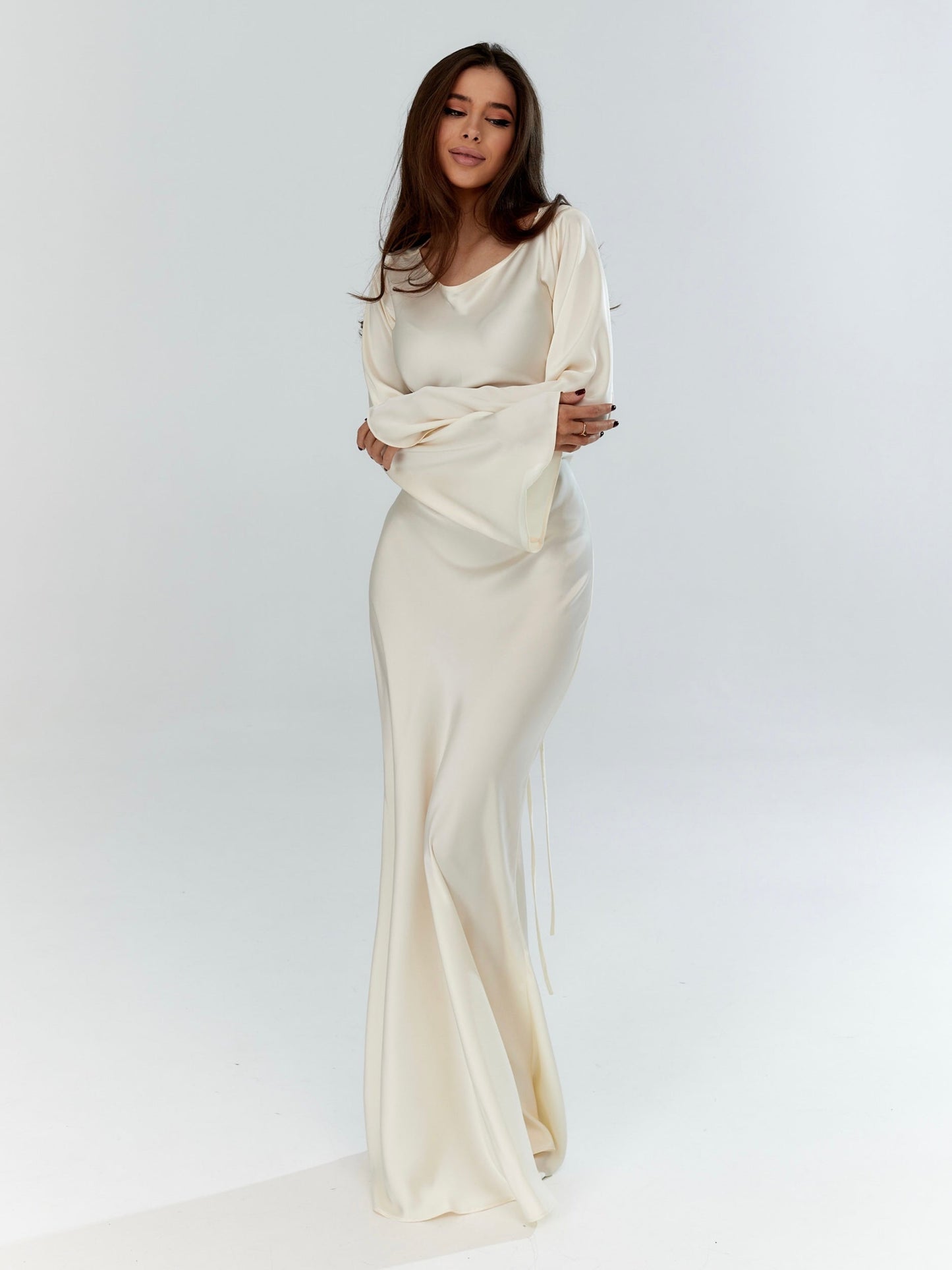 Abendkleid Damen aus Satin