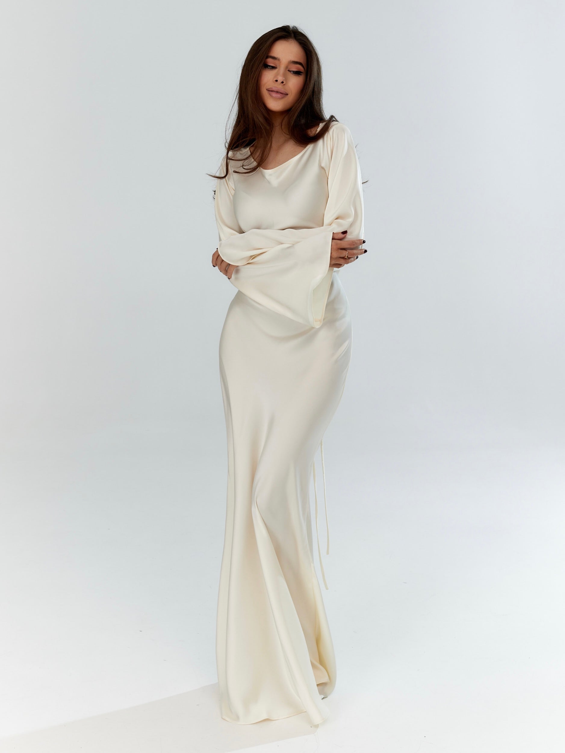 Abendkleid Damen aus Satin