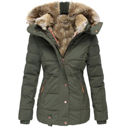 Warme vielseitige Winterjacke Damen