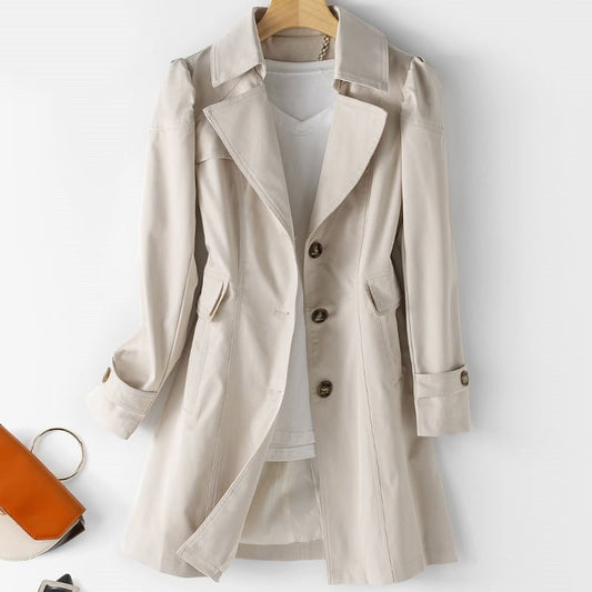 Leichte Jacke Damen aus Leinen Slim Fit