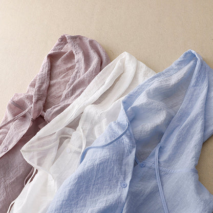Kapuzenjacke Damen offen getragen