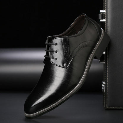 Herren Schnürschuhe formell aus Kunstleder