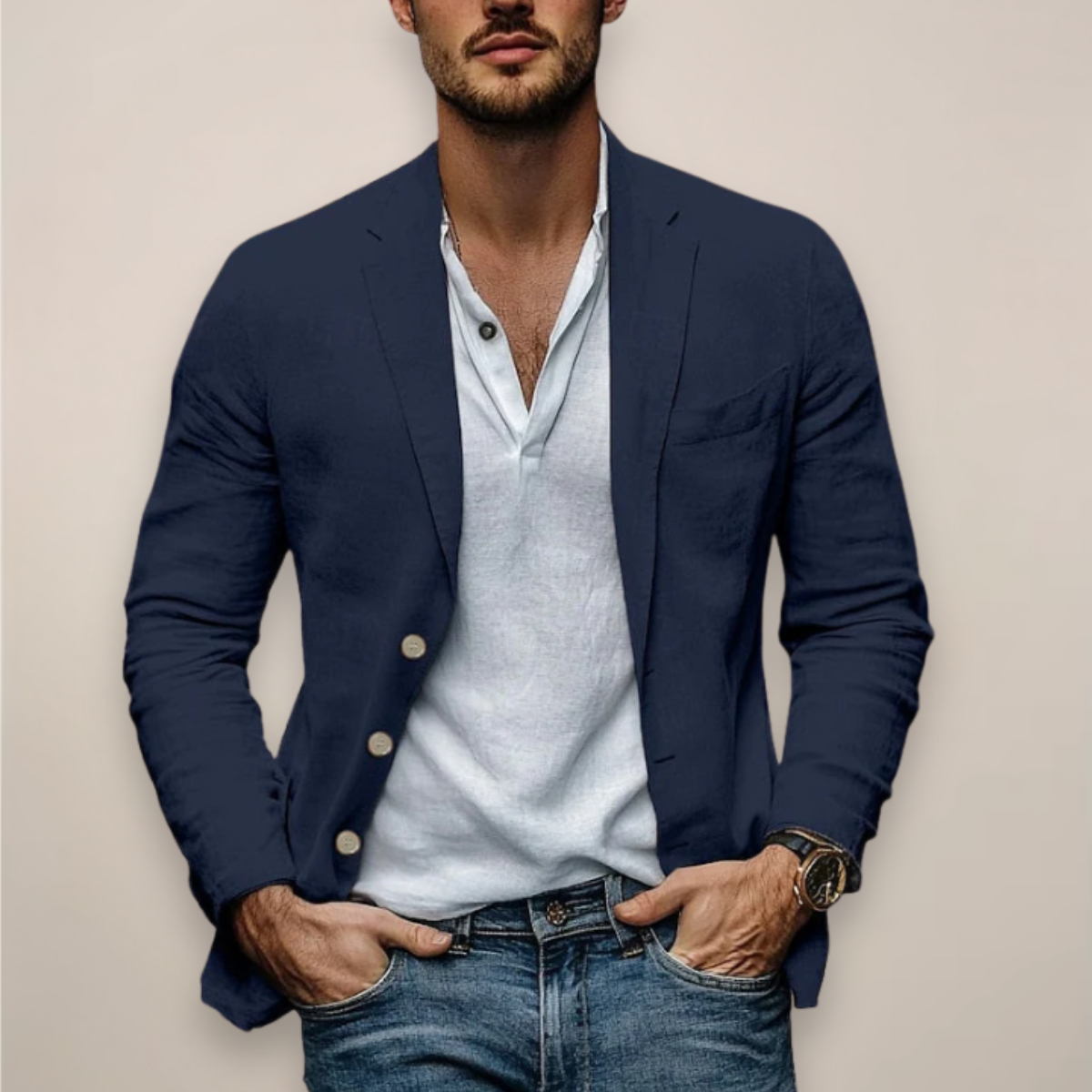 Moderner Sommerblazer Herren