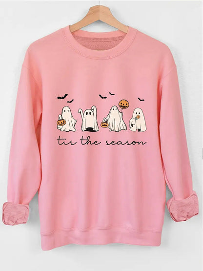 Damen Sweatshirt lässig bequemer Pullover mit Motiv