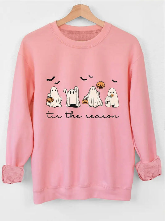 Damen Sweatshirt lässig bequemer Pullover mit Motiv
