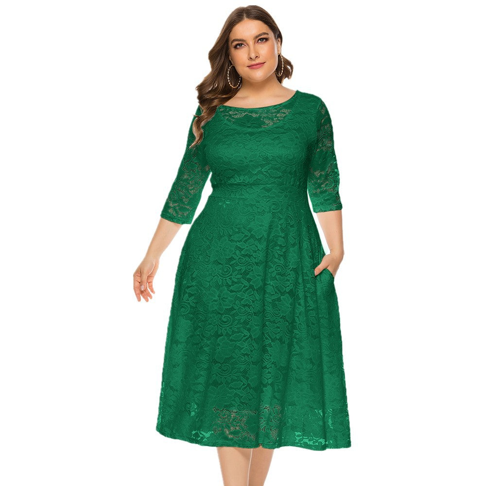 Elegantes Chiffonkleid Damen