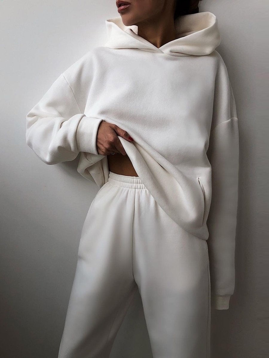 Zweiteiliges Freizeitset Damen aus Polyester