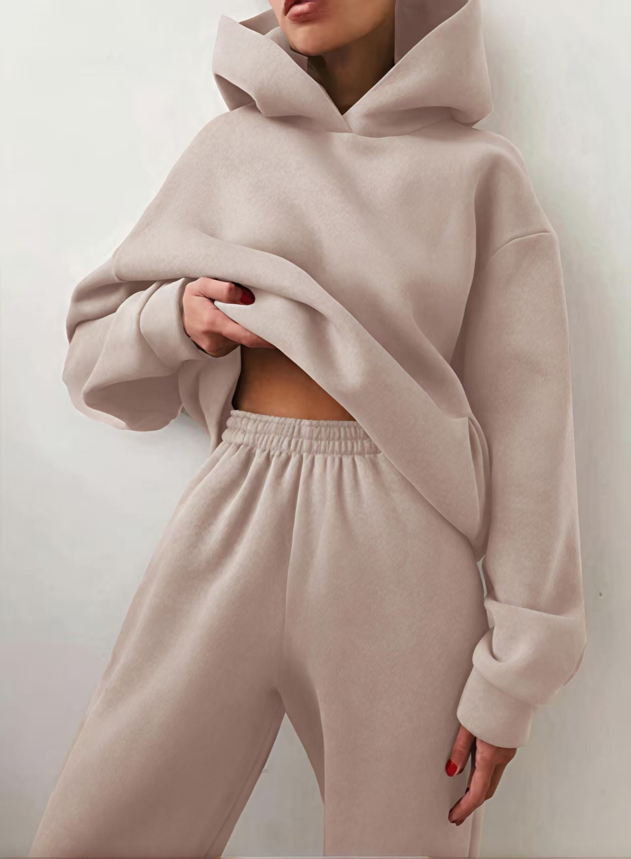 Jogging-Set aus Leinen – Freizeitanzug mit Jacke und Hose