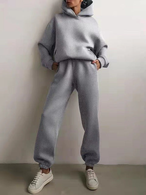 Jogging-Set aus Leinen – Freizeitanzug mit Jacke und Hose