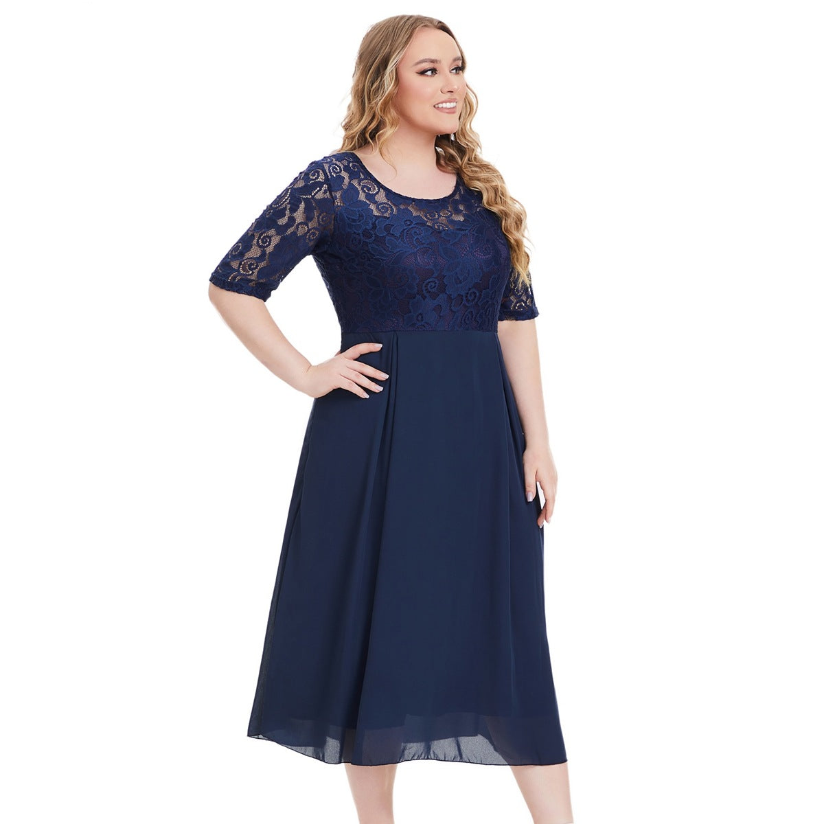Abendkleid Damen aus Chiffon