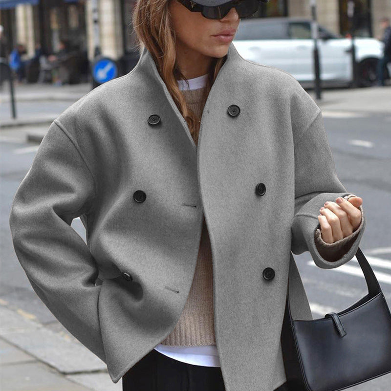 Oversize-Jacke mit Knopfleiste – lässige Jacke mit moderner Silhouette