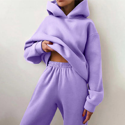 Jogging-Set aus Leinen – Freizeitanzug mit Jacke und Hose