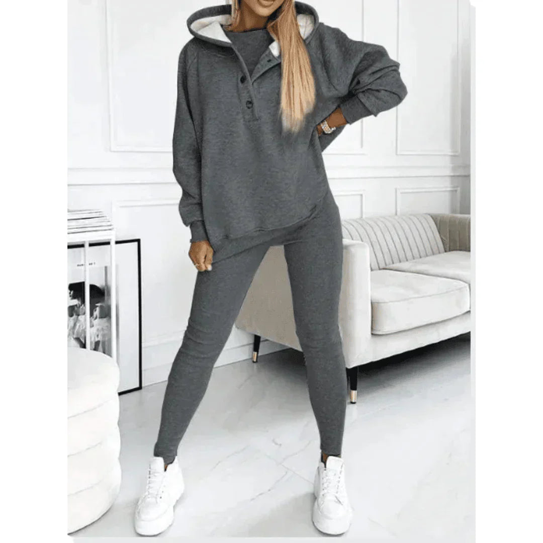 Dreiteiliges Freizeit-Set Damen