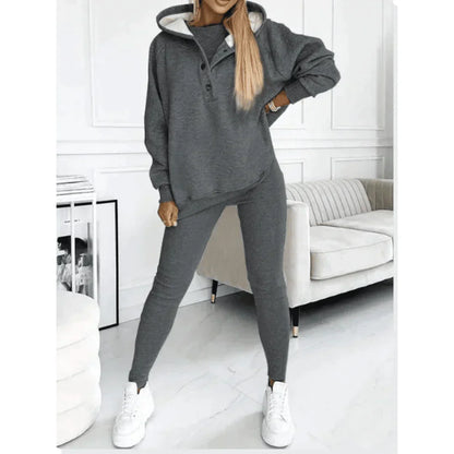 Dreiteiliges Freizeit-Set Damen