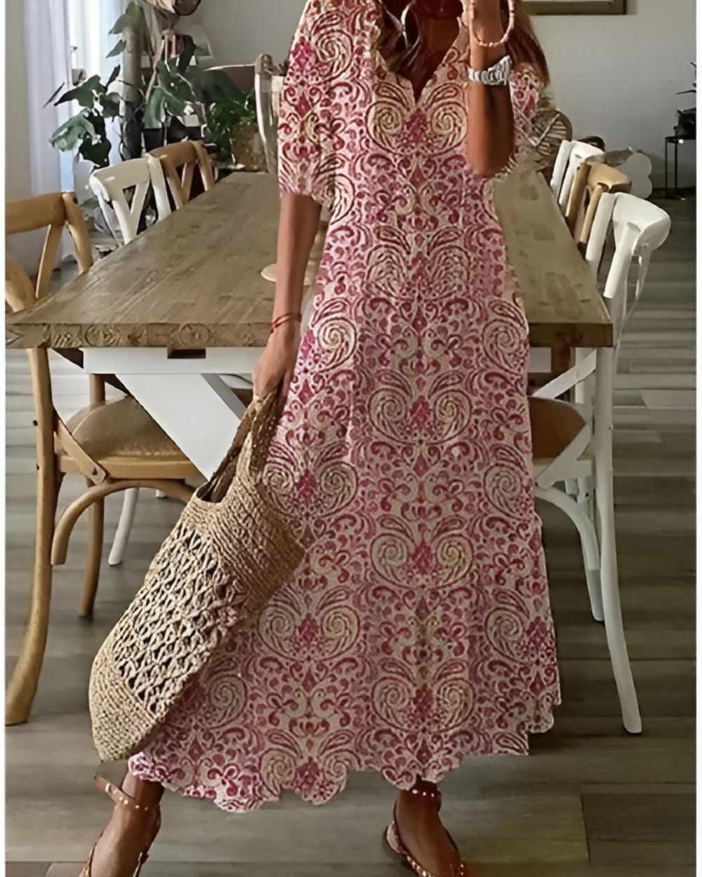 Strandkleid Damen im Boho-Stil