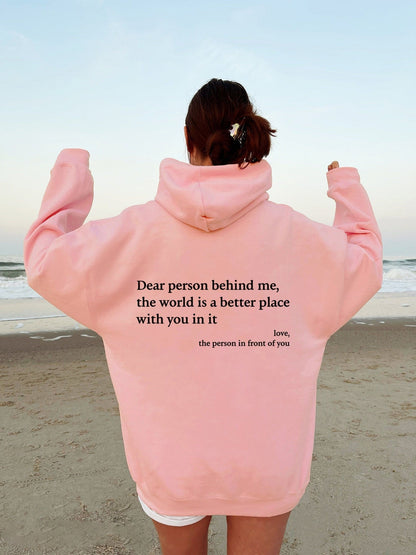 Bedruckter Unisex Hoodie mit Kapuze