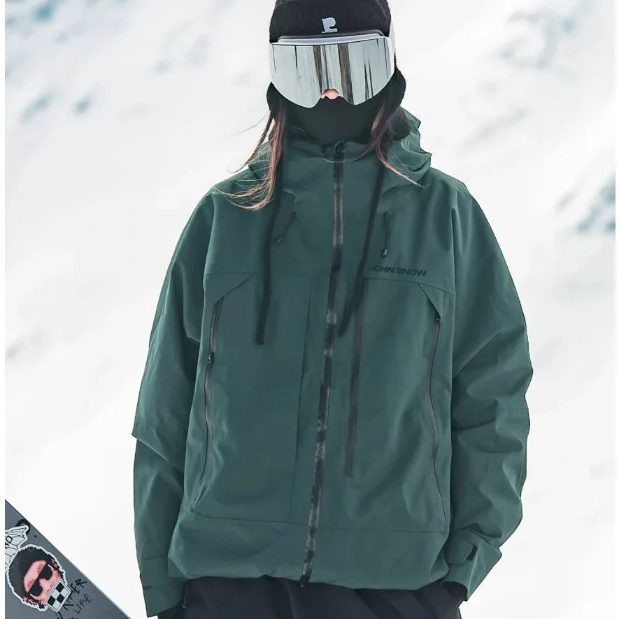Damen Skijacke wasserdicht – warme Winter-Funktionsjacke
