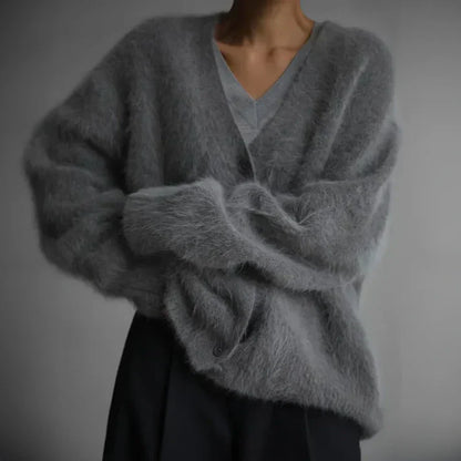 Damen Cardigan Feinstrick