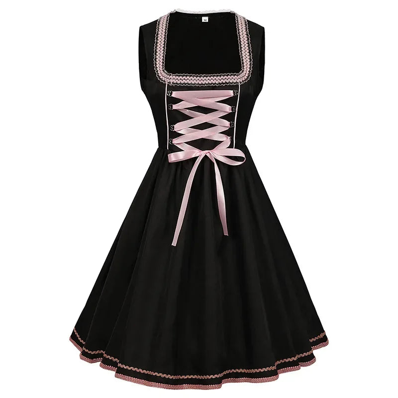 Oktoberfest Dirndl Damen mit Schürze