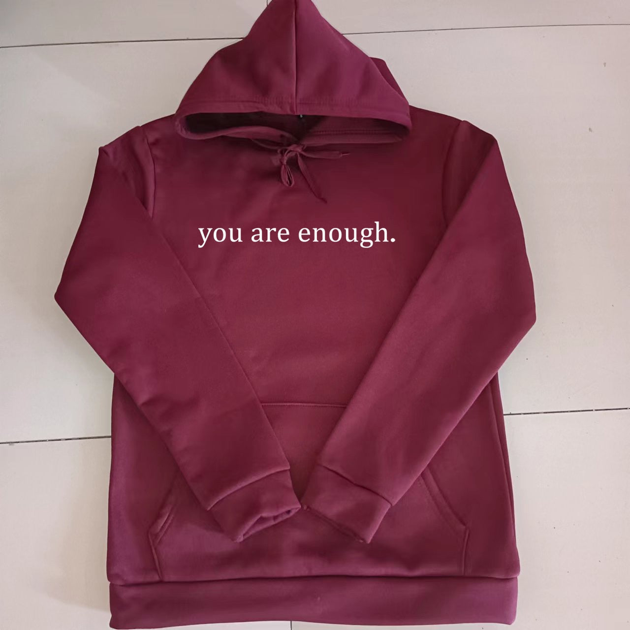 Unisex Hoodie mit Statement-Print