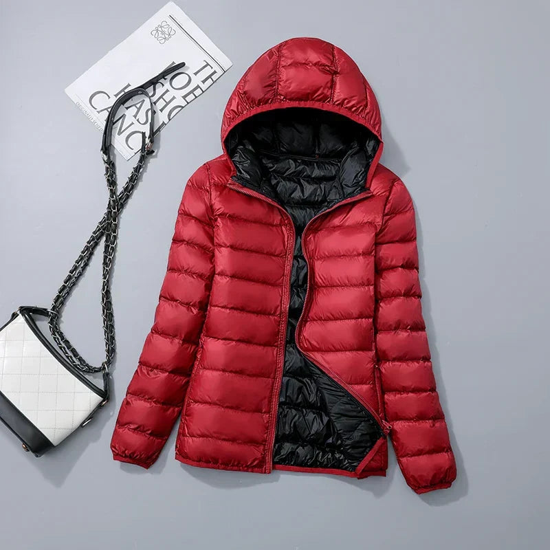 Warme Winterjacke Damen in vielen Farben