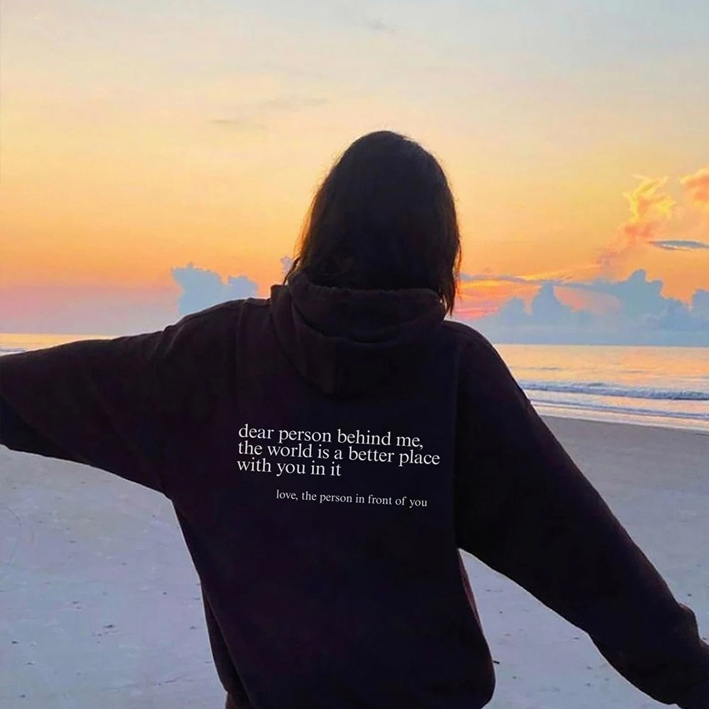 Unisex Hoodie mit Statement-Print