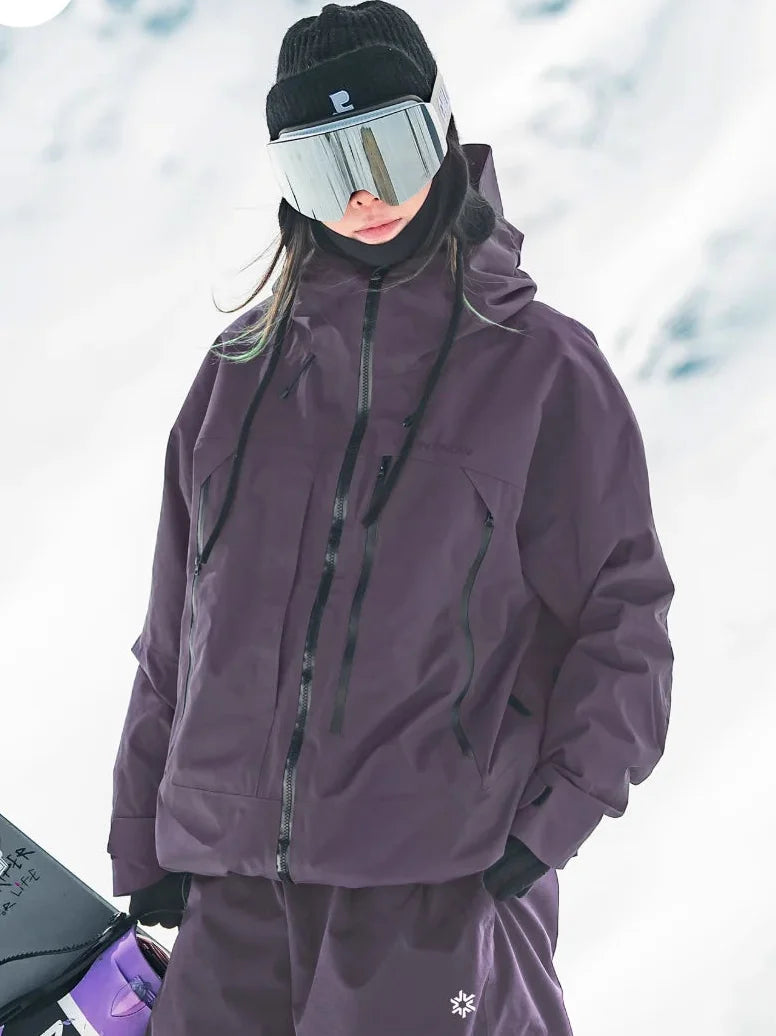 Damen Skijacke wasserdicht – warme Winter-Funktionsjacke