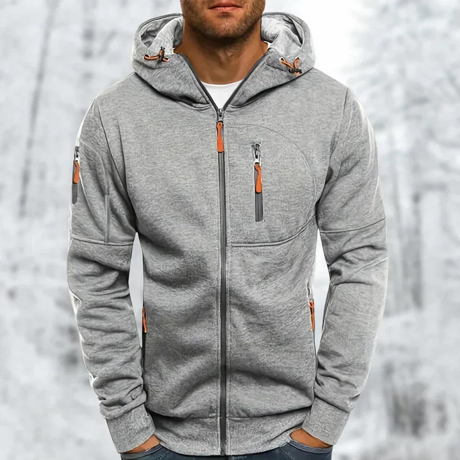 Herren Kapuzenjacke – sportliche Jacke mit Kapuze