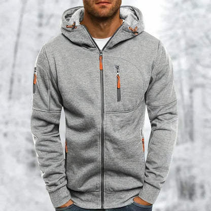Herren Kapuzenjacke – sportliche Jacke mit Kapuze