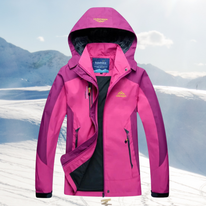 Wasserdichte Regenjacke Damen fürs Wandern