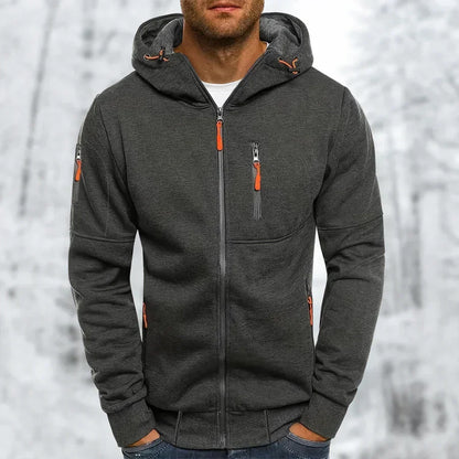 Sportliche Kapuzenjacke Herren
