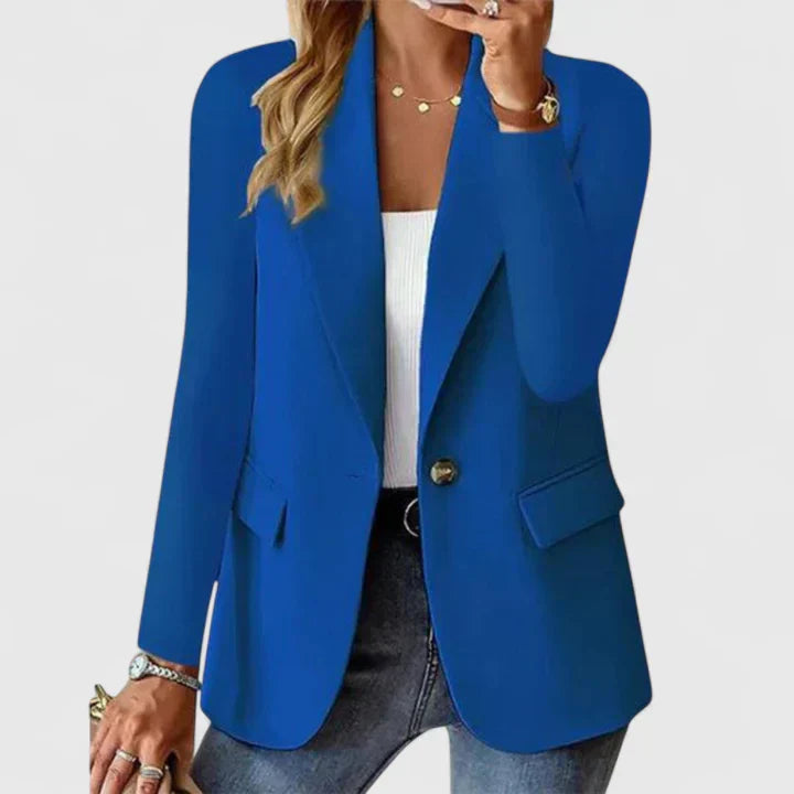 Blazer Damen mit Reverskragen und Taschen