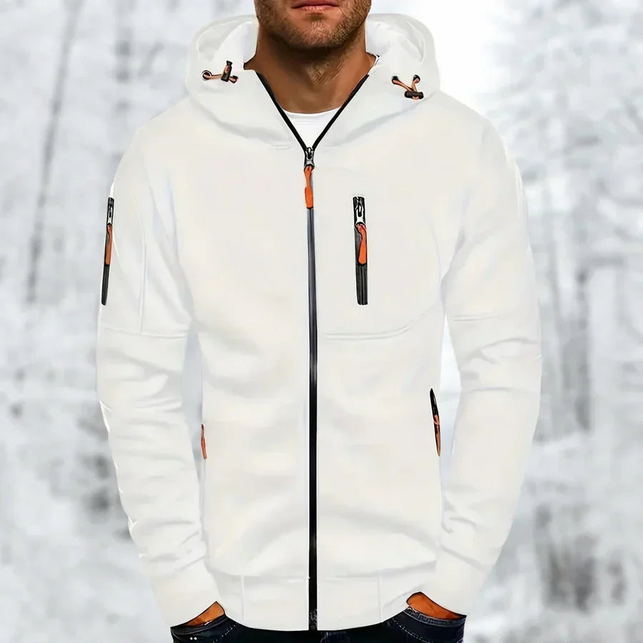 Herren Kapuzenjacke – sportliche Jacke mit Kapuze