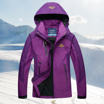 Damen Outdoorjacke wind- und wasserdicht – Funktionsjacke