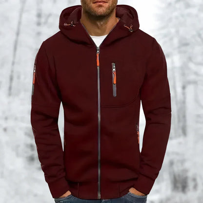 Herren Kapuzenjacke – sportliche Jacke mit Kapuze