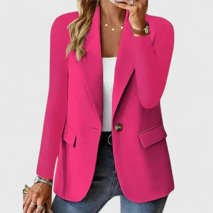Eleganter Blazer Damen aus Viskose klassisch