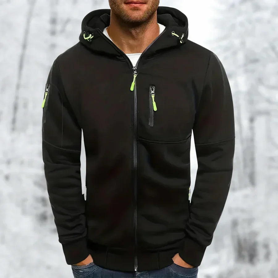 Herren Kapuzenjacke – sportliche Jacke mit Kapuze