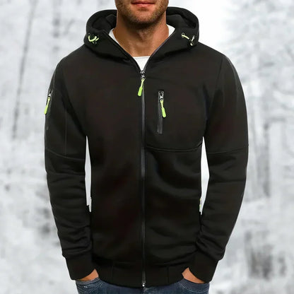 Herren Kapuzenjacke – sportliche Jacke mit Kapuze