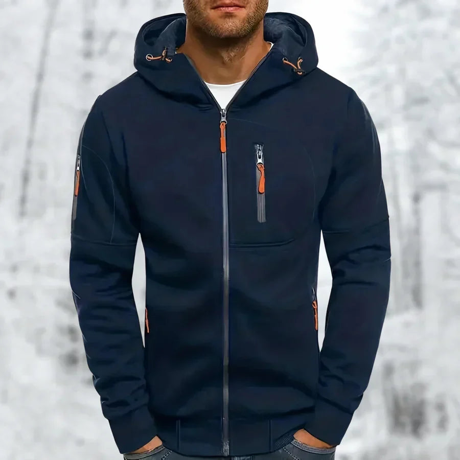 Herren Kapuzenjacke – sportliche Jacke mit Kapuze