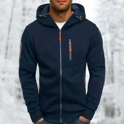 Herren Kapuzenjacke – sportliche Jacke mit Kapuze