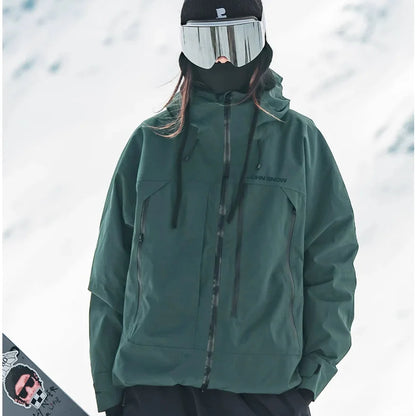 Damen Skijacke wasserdicht – warme Winter-Funktionsjacke